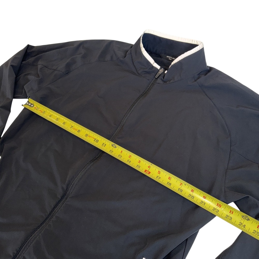 Kenneth Cole Black Reflective Golf Jacket Windbreaker Men's‎ Size XL - Picture 5 of 7
